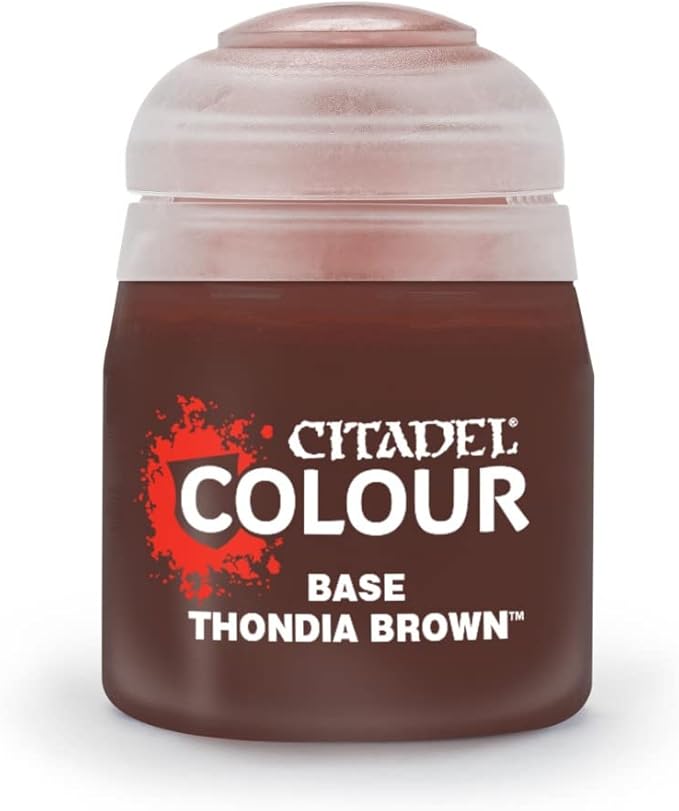 Citadel Colour Base Thondia Brown – Warhammer 40K Paint - WiredVillage Games - Games Workshop